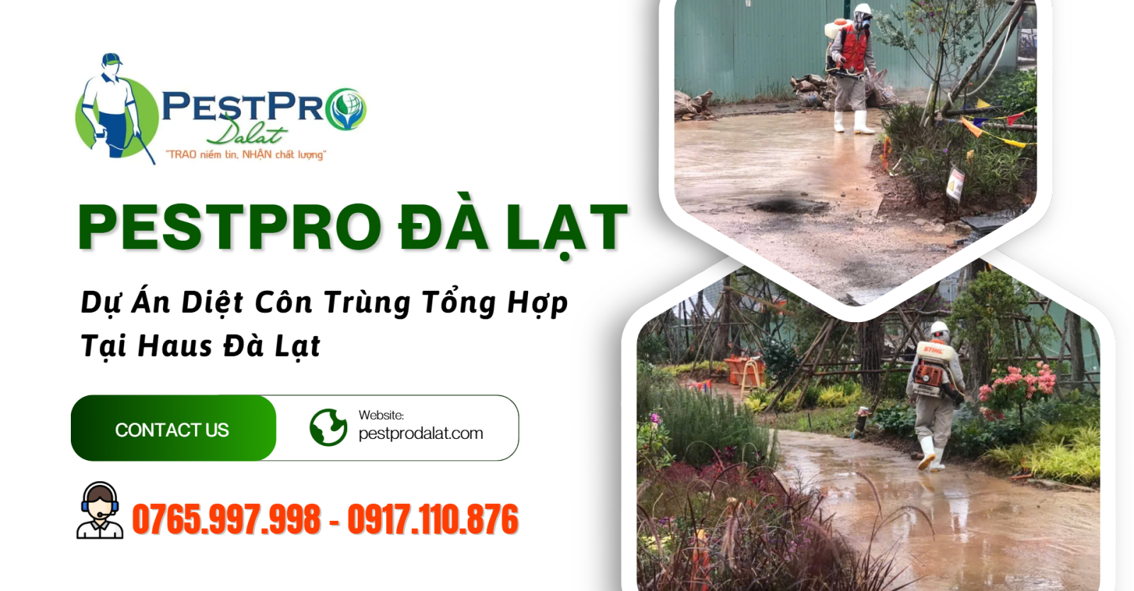 Dự Án Diệt Côn Trùng Tổng Hợp Tại Haus Đà Lạt - PESTPRO ĐÀ LẠT