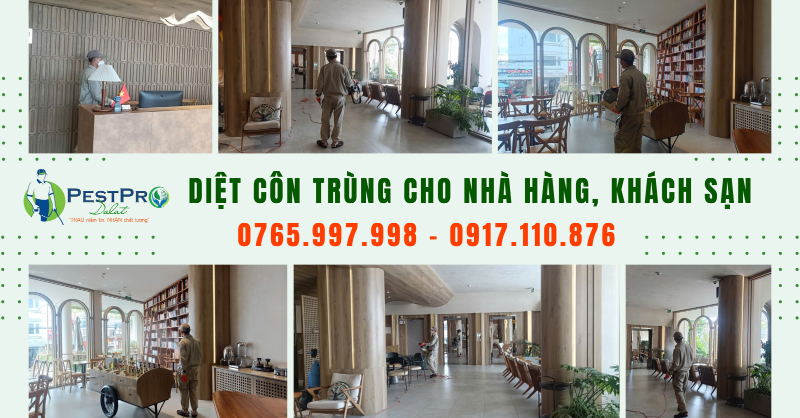 Diệt Côn Trùng Chuyên Nghiệp Cho Nhà Hàng, Khách Sạn