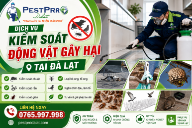 Kiểm Soát Động Vật Gây Hại Tại Đà Lạt