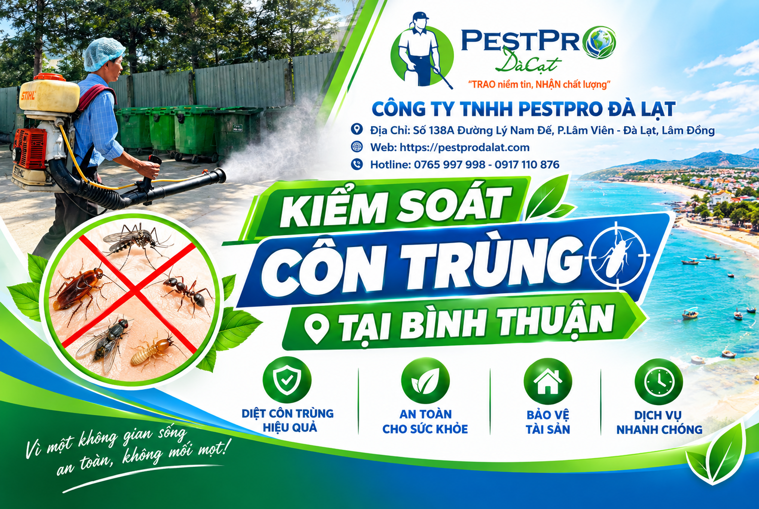 Kiểm Soát Côn Trùng Tại Bình Thuận