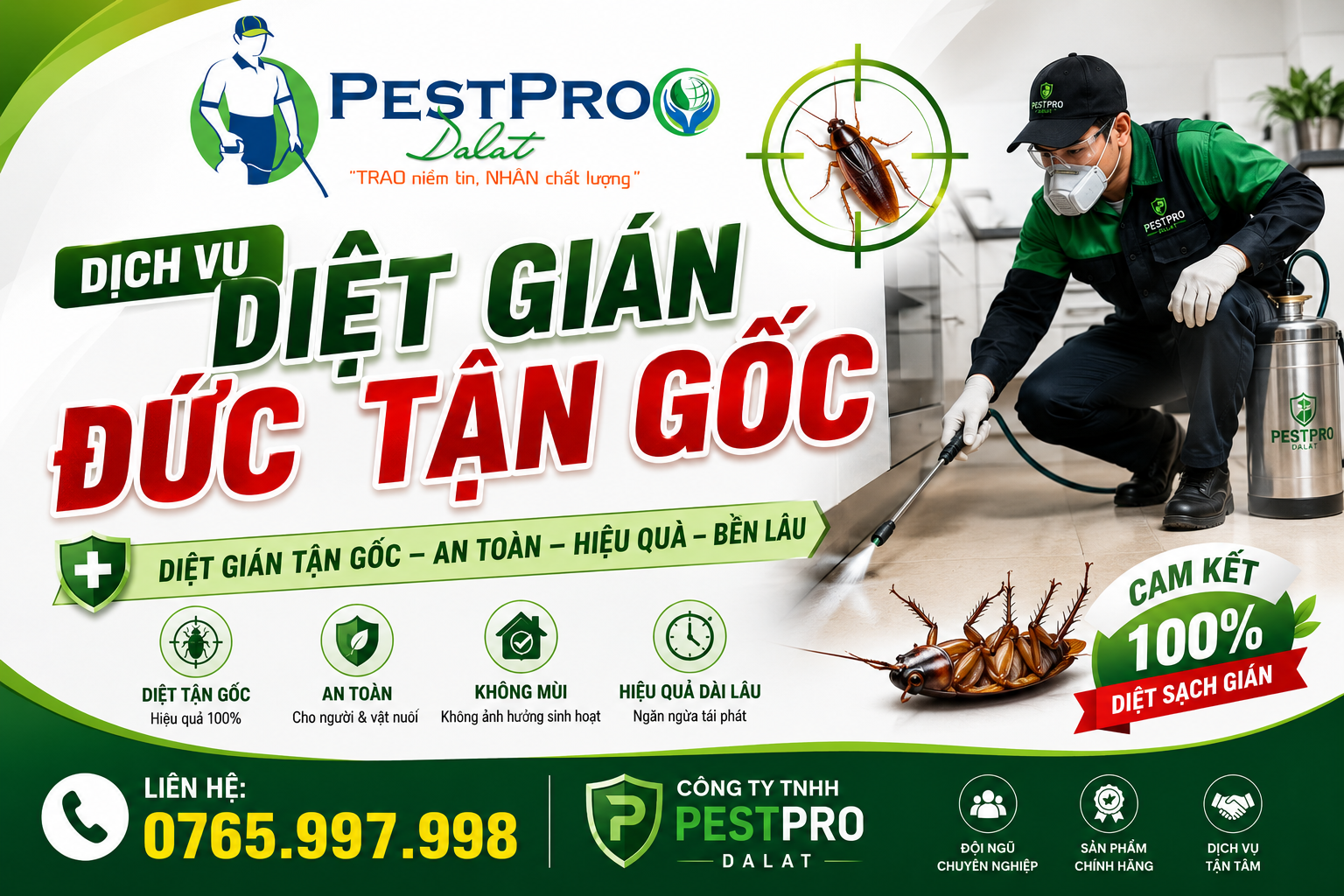 Diệt gián Đức tận gốc 