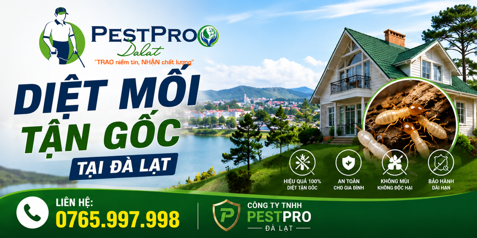 Diệt mối tận gốc tại Đà Lạt