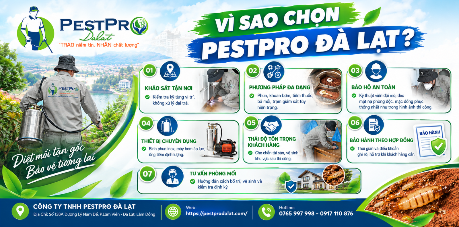 Công Ty Diệt Mối Uy Tín Tại Phan Thiết