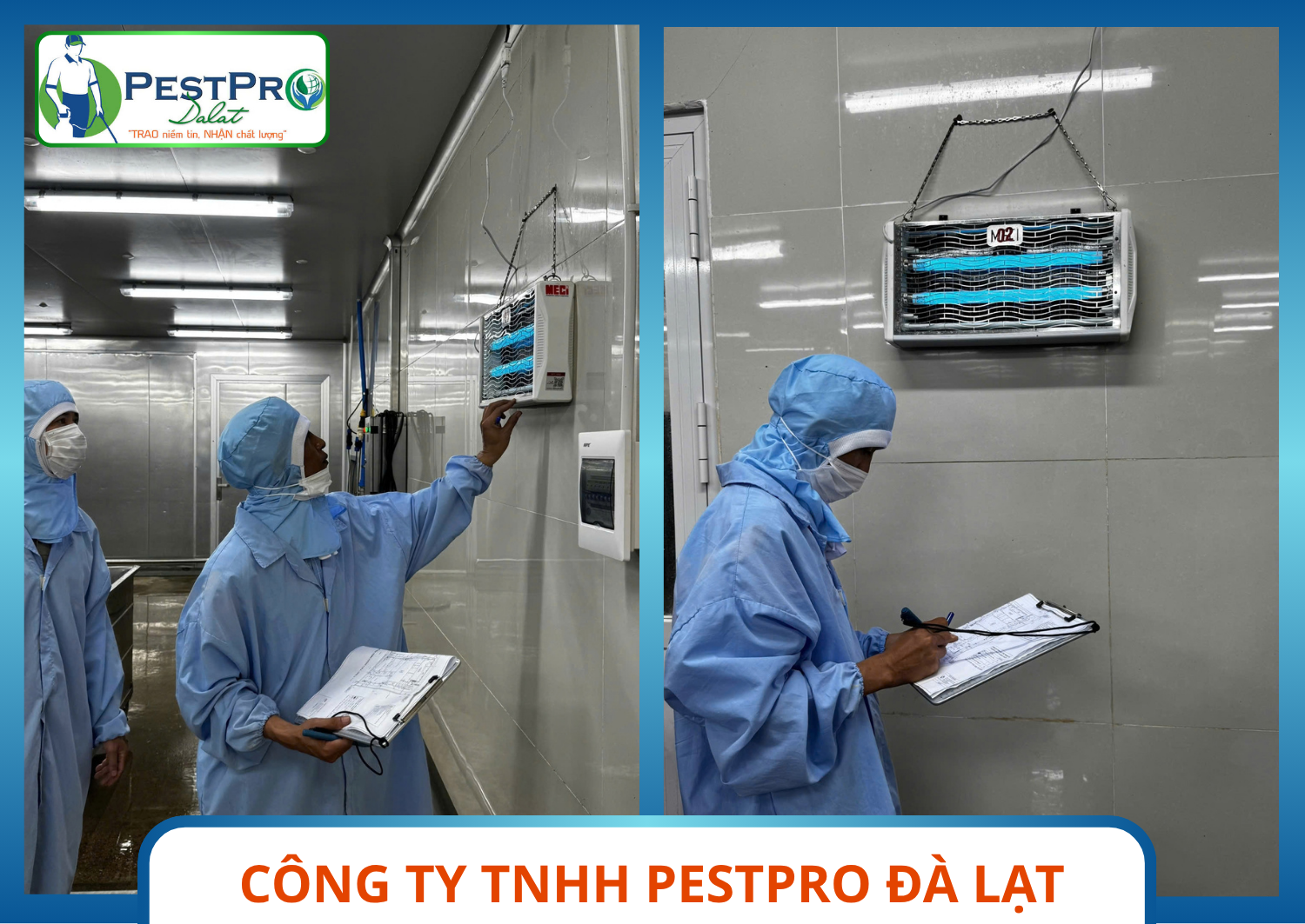 Ghi nhận số liệu giám sát định kỳ – Báo Cáo Xu Hướng Và Kiểm Soát Côn Trùng Cho Nhà Máy