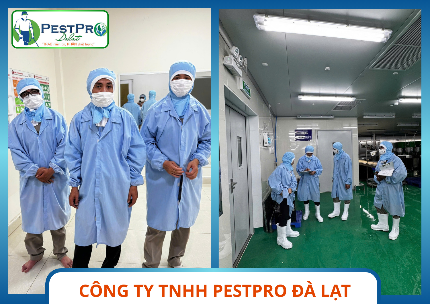 Kiểm Soát Chuột, Gián, Kiến, Ruồi, Muỗi Bên Trong Nhà Máy: hành lang vào khu sản xuất thực phẩm