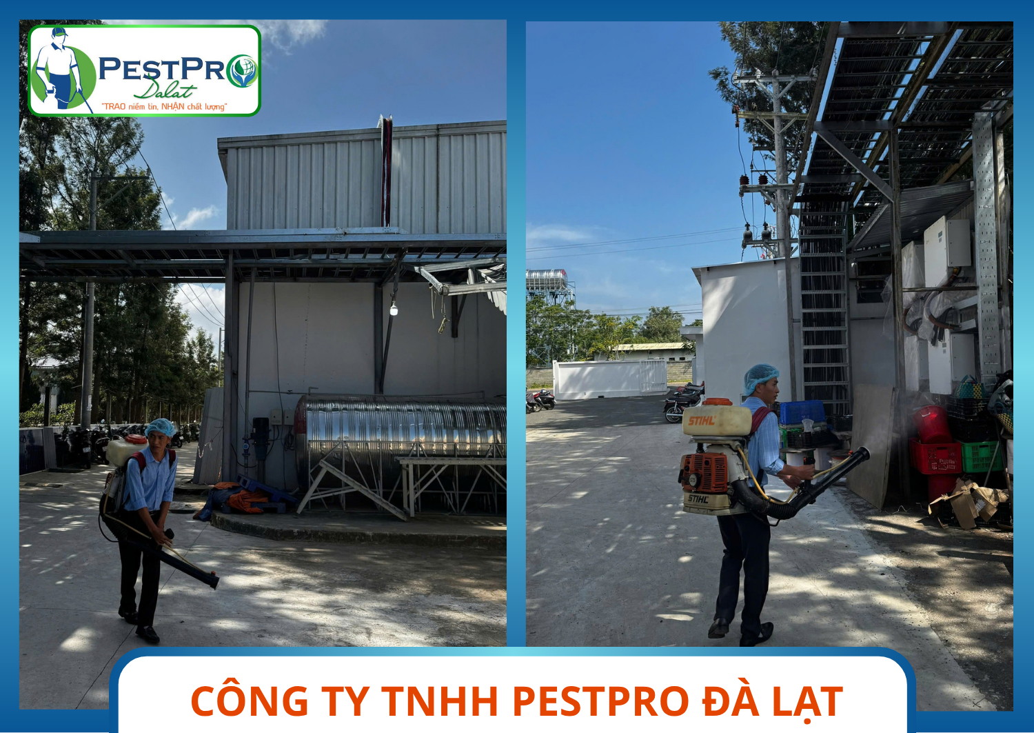 Kiểm Soát Côn Trùng, Chuột Bên Ngoài Nhà Máy Công Ty Agriex