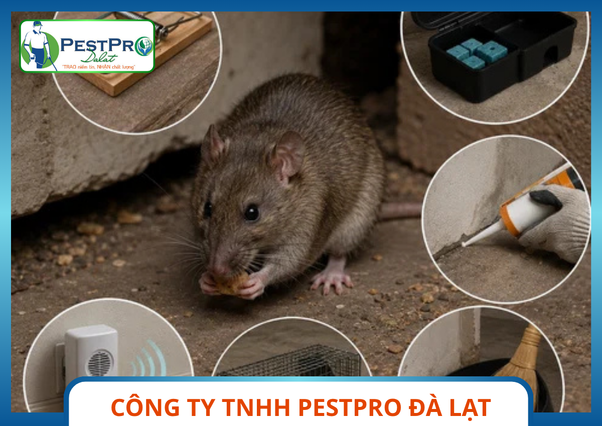 Thiết Bị Hộp Bẫy Chuyên Dụng Kiểm Soát Động Vật Gây Hại Pestpro Đà Lạt